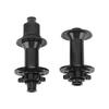 1 Pair Mountain Bike Hub 32 Holes Waterproof Sealed Anodizing Black Front Rear Aluminum Alloy for Bicycle
