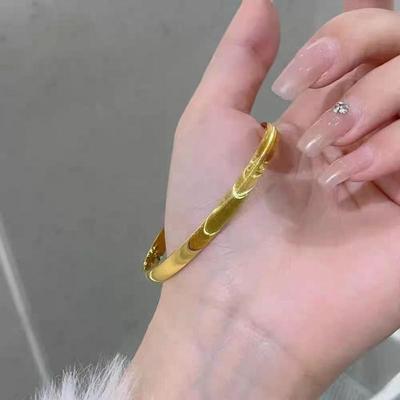 Katzenaugen-Armband mit Wellenmuster für Damen Luxus Armreif Party Bankett Schmuck Geschenk