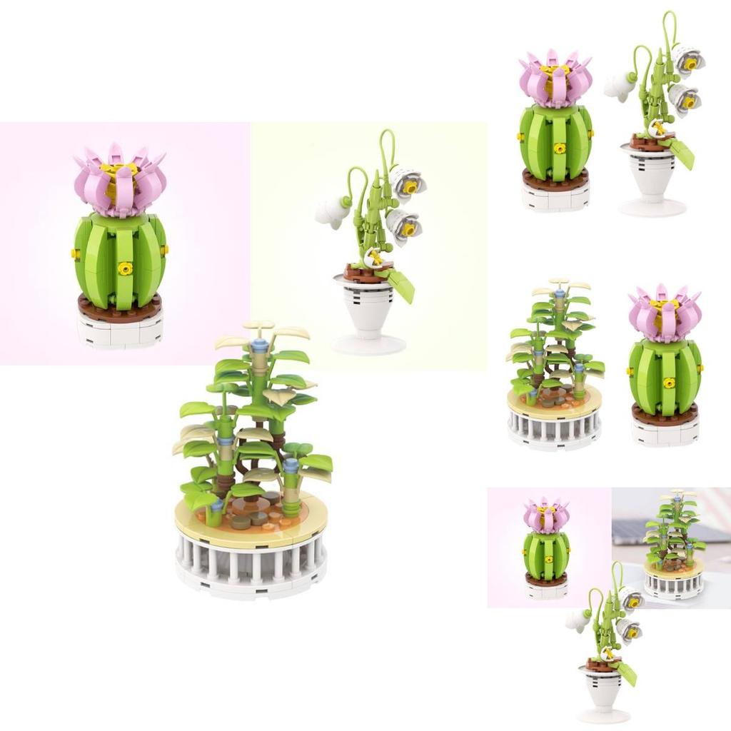 Cogo Lovely Flower Pot Diy Set