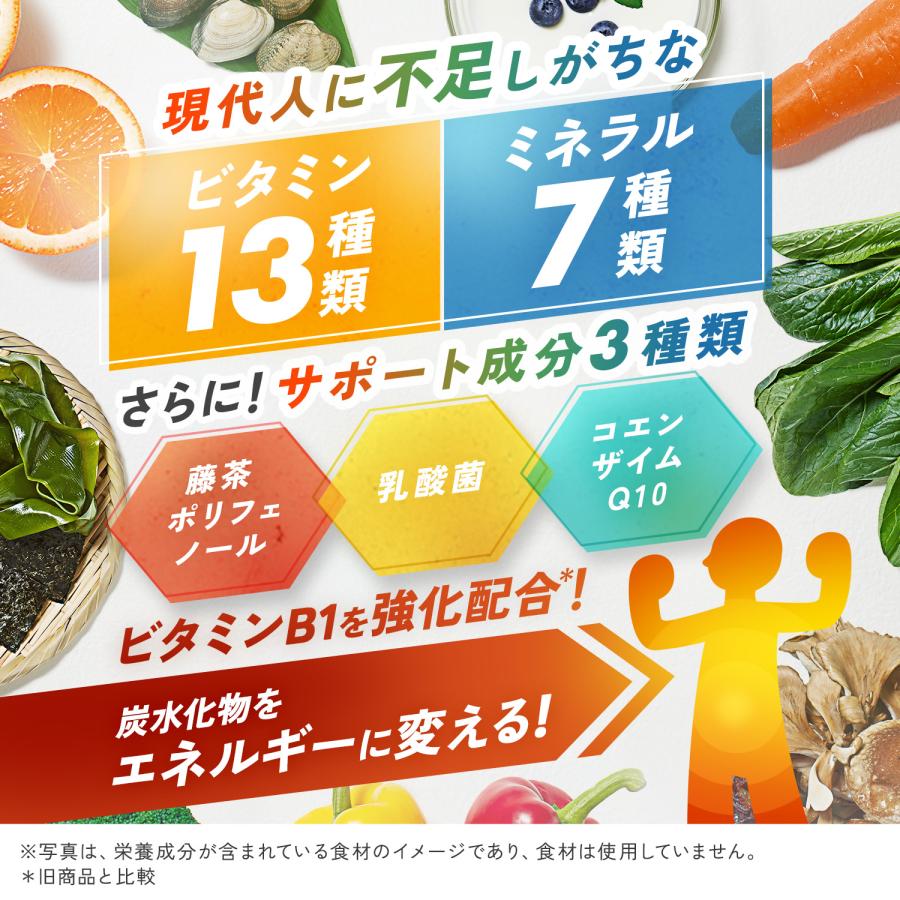 6er-Pack FANCL Base POWER Multivitamin- & Mineralstoff-Nahrungsergänzungsmittel s2106