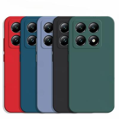 Pouzdro pro Xiaomi 14T 14T 14T Pro 5G Funda TPU nárazuvzdorné tekuté silikonové pouzdro na telefon ochranné pouzdro pro Xiaomi 14T
