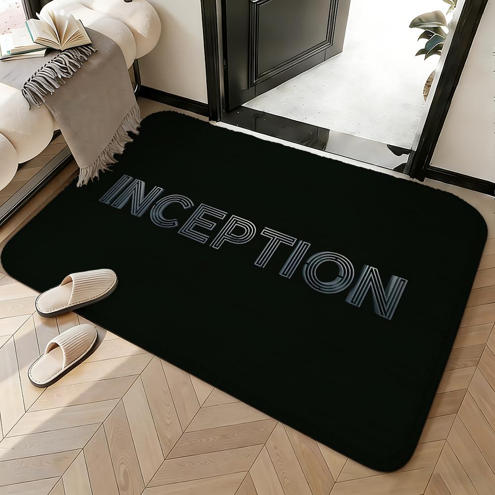 Soft Absorbent Non-Slip Rug Movie Inception Floor Mat Home Decor Doormat Bedroom Floor Mat Shower Carpet