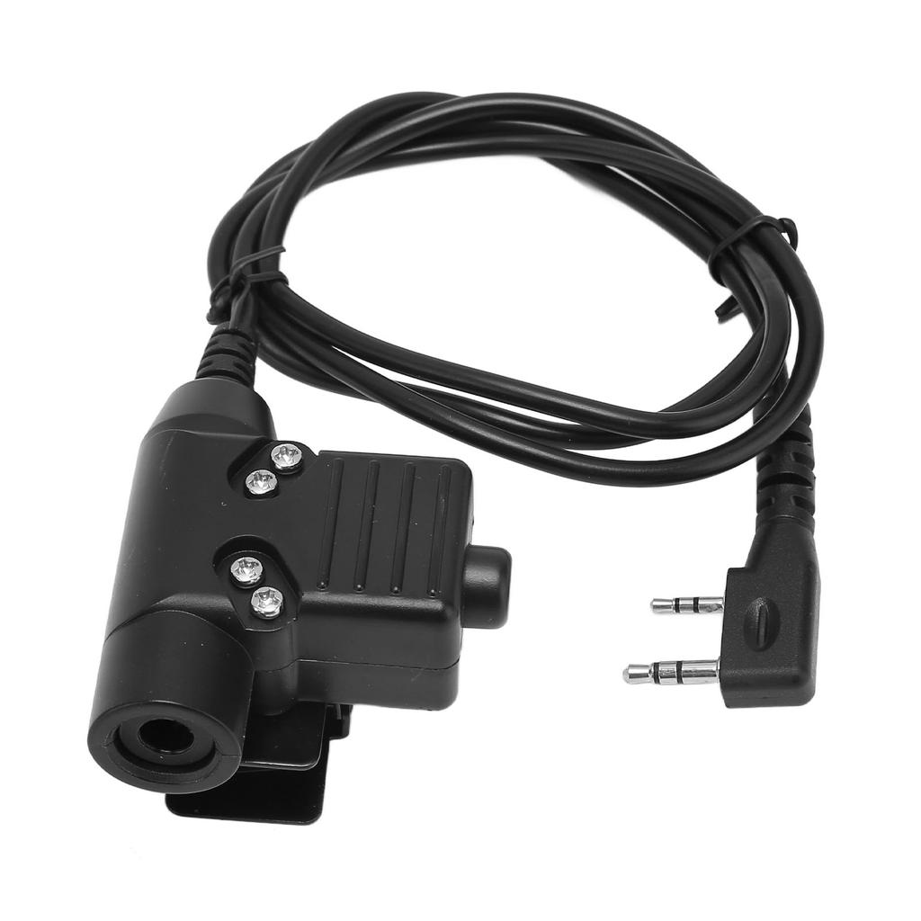 U94 PTT Adapter Cable Plug and Play for Kenwood for Baofeng Two Way Radio Walkie Talkies