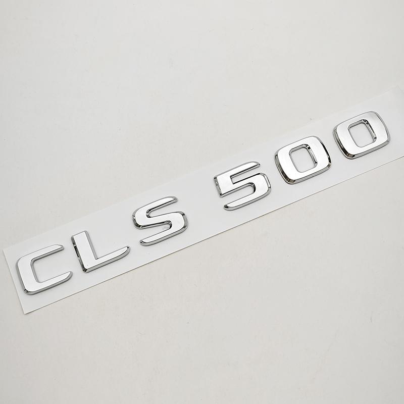 

3D ABS Car Sticker Logo CLS260 CLS300 CLS400 Rear Trunk Letter Badge Emblem For Mercedes Benz CLS Series CLS350 CLS500 Accessoey