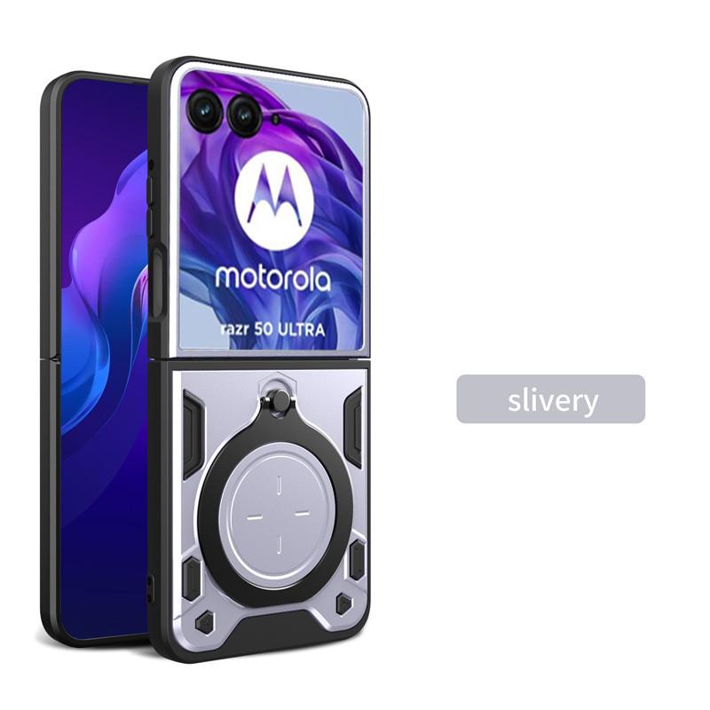 Heavy Duty Protective Cover For Motorola Moto Razr 50 40 Ultra Razr Plus 2024 2023 Case Stand Holder Shockproof Funda Coque Capa