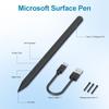 Surface Pro Pen Stylus for Microsoft Surface Pro 11/X/9/8/7/6/5/4/3, Surface Go/Surface Laptop/Studio/Book 4/3/2 Stylus Pen with Palm Rejection, 4096