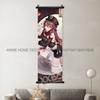Game Genshin Impact Poster Sexy Anime Mona Home Decor Scroll Picture Sucrose Wall Art Decorative Hanging Painting Interior Mural