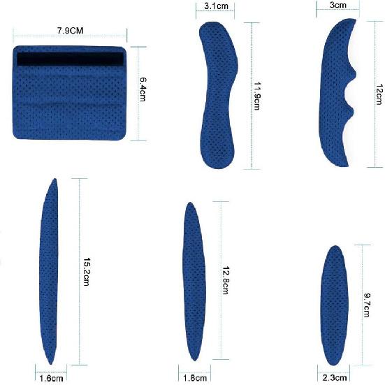 Helmet Padding Kit, Bicycle Replacement Universal Foam Pads Set for Bike Motorcycle Cycling Helmet