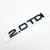 3D ABS Letters 2.0TDI 2.5TDI 3.0TDI 35TDI 40TDI 45TDI 50TDI Emblem for Audi A1 A3 A4 A5 A6 A7 A8 Q2 Q3 Q5 Q7 Car Trunk Sticker