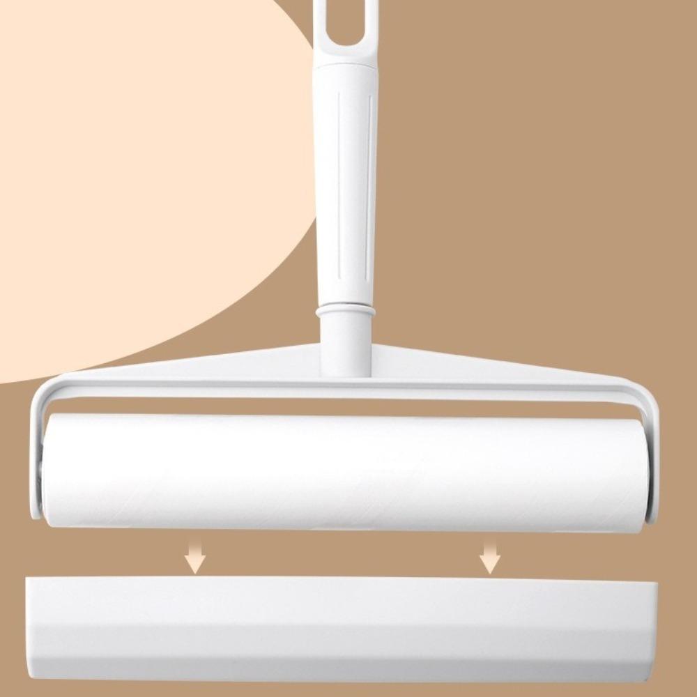 Tearable Telescopic Rod Lint Roller Large Hair Dust Remover Dust Roller Cleaning Rollers Carpet