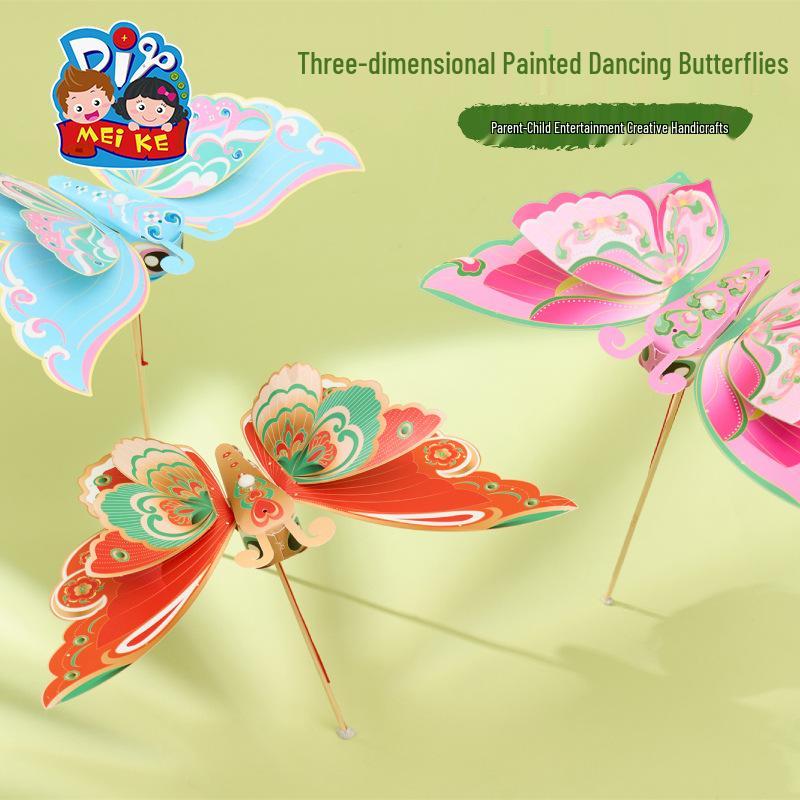 DIY 3D Butterfly Painting Craft Kit for Kids - Creative Art Project