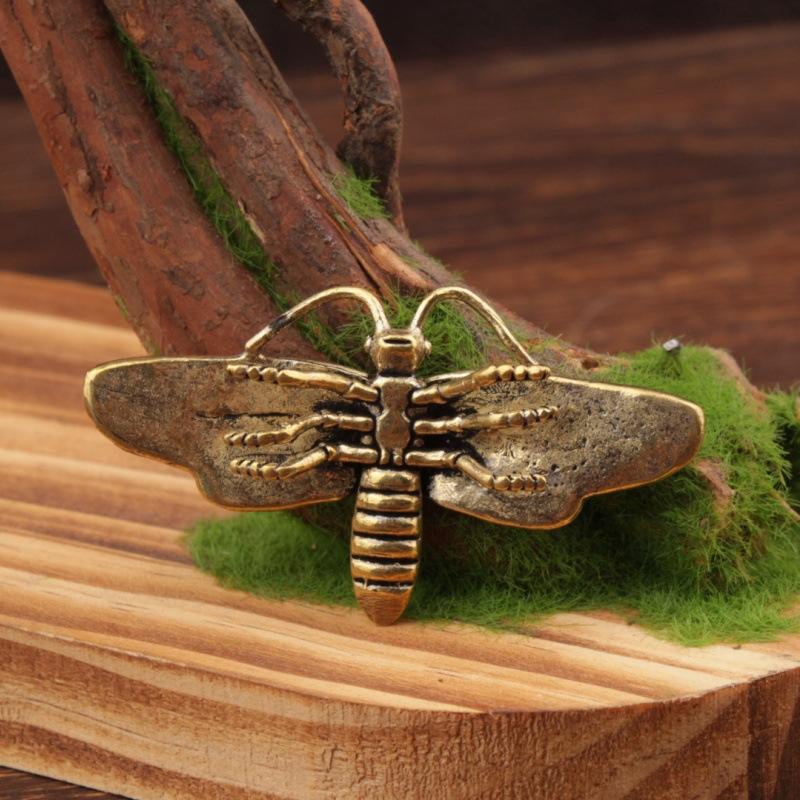 Brass Retro Butterfly Figurine Home Decor Ornament for Home Decoration Crafts Butterfly Statue Home Decoration