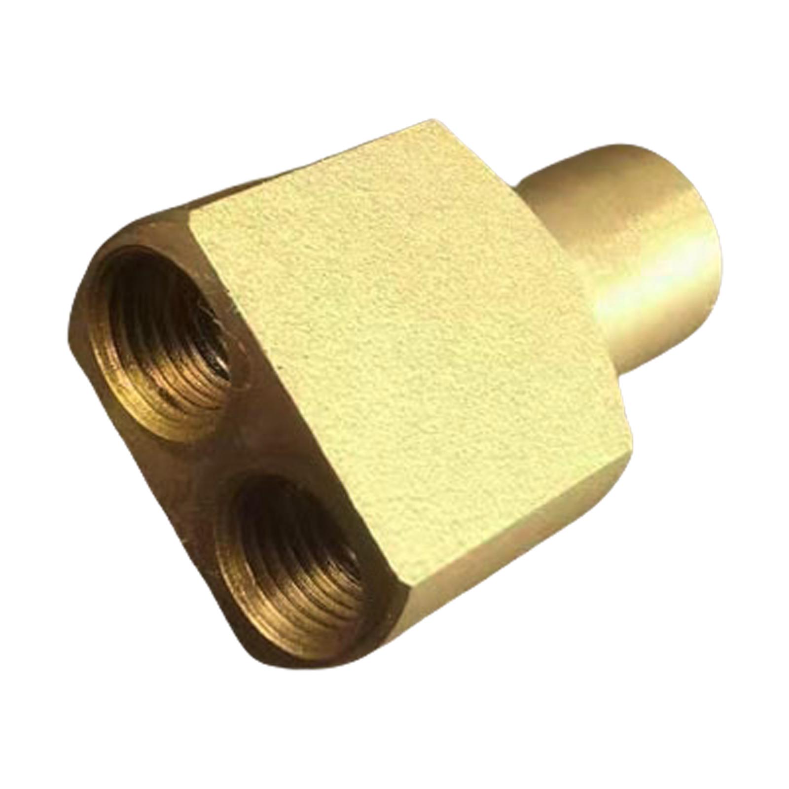 

Outdoor Gas Tanks Hose Splitter Replacement Coppers Double Head Connecting Adapter Gas Cylinder Tube Adapter Joint 1
