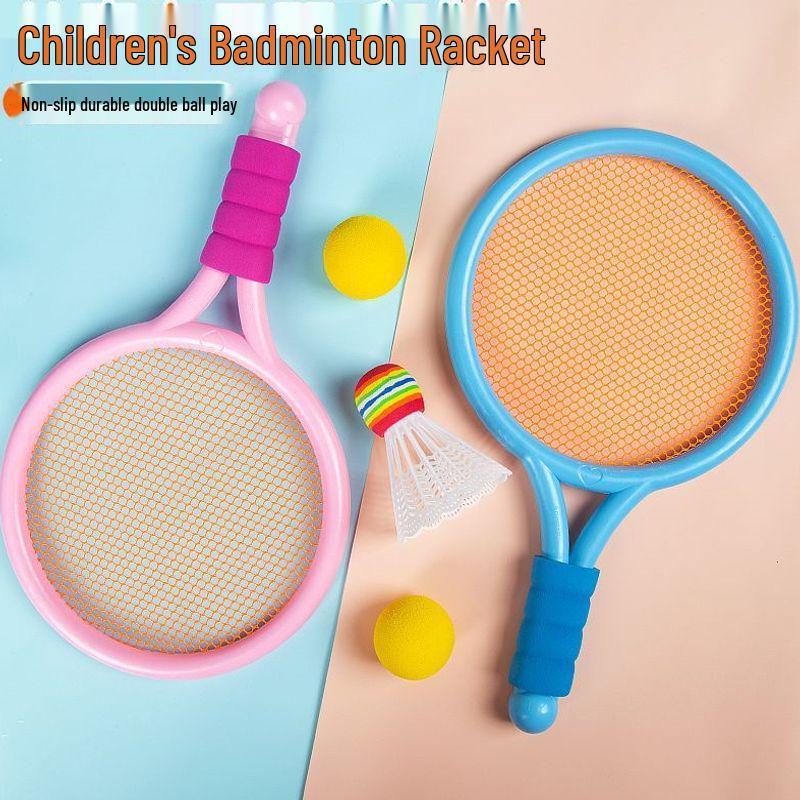Children's Badminton Rackets: Outdoor Toy for Boys and Girls, Parent-Child Interactive Sports Equipment