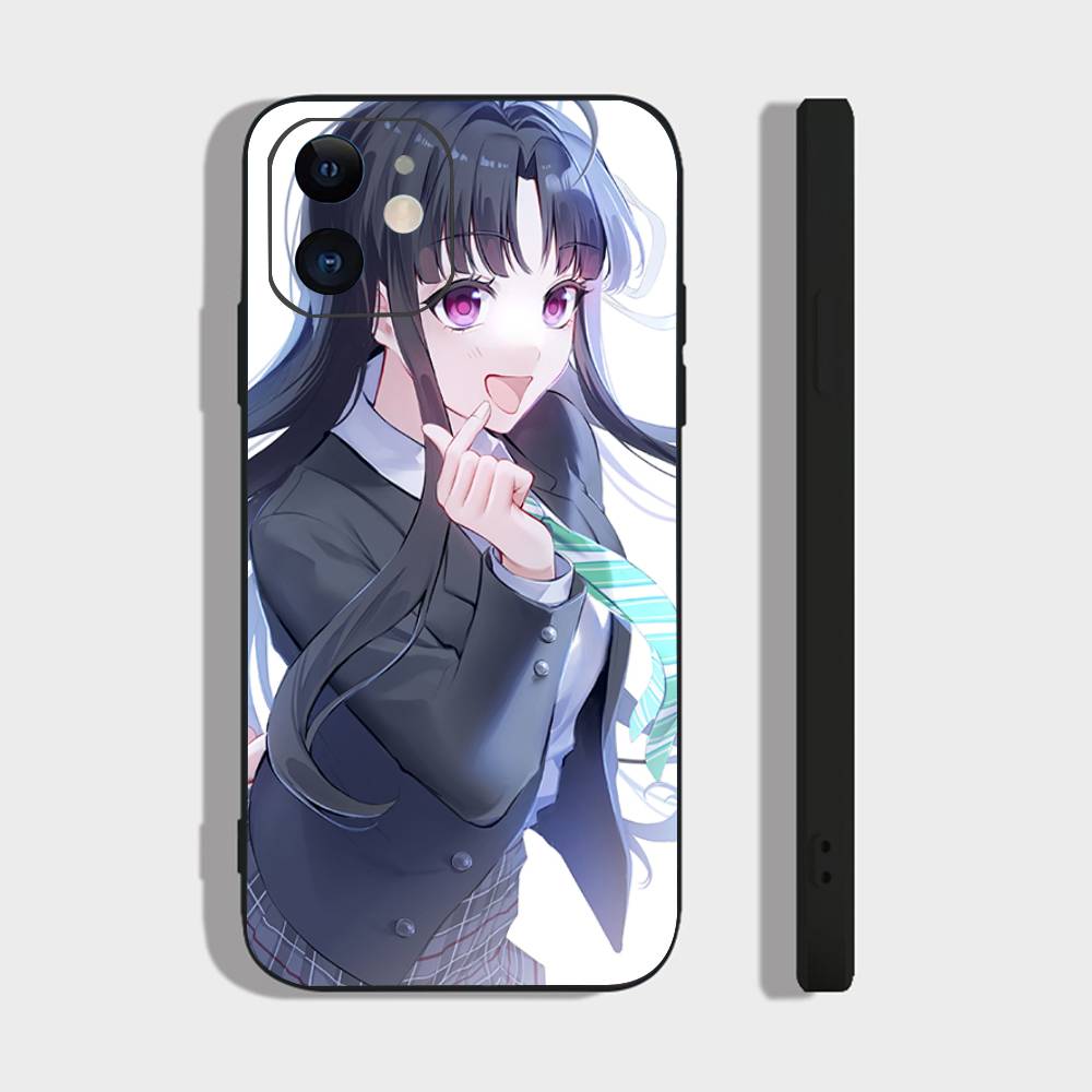 Awa Subaru Music Animation G-GIRLS BAND CRY Phone Case For IPhone 17 Air 16 15 14 13 Pro Max 11 12 Black Silicone Cover