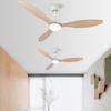 42/52-Inch Three-Blade Large Ceiling Fan Light for Bedroom, Dining, and Living Room