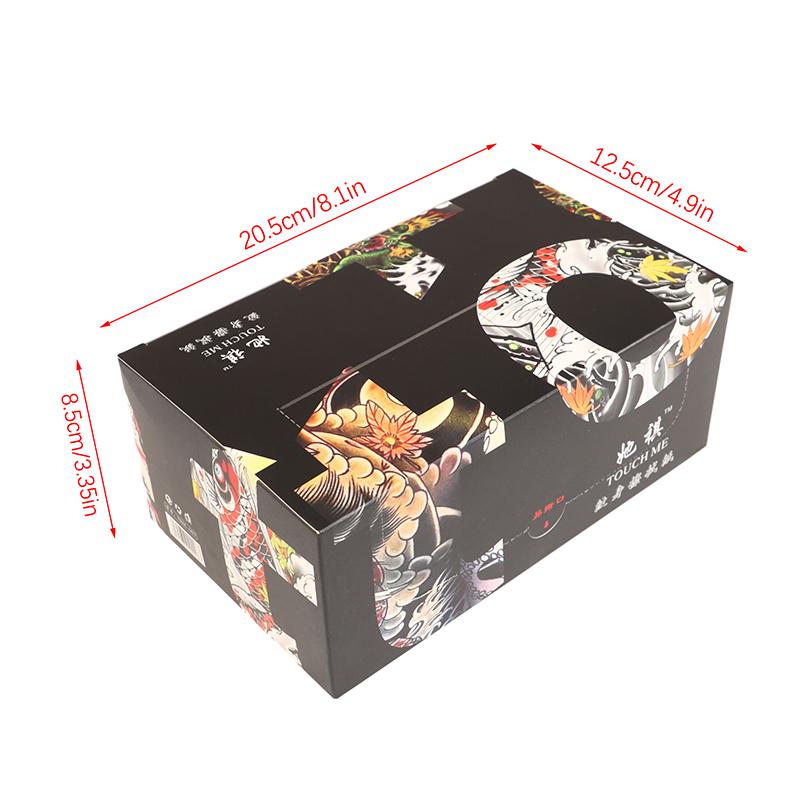 100Pcs Disposable Tattoo Towel Paper Tattoo Wipe Paper Disposable Strong Water Absorption Tattoo Skin Cleansing Towel Tissue