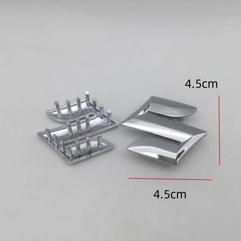 

1pcs 3D ABS 45mm 49mm for Suzuki car Emblem Steering Wheel Center cover Badge sticker Decal Styling Auto accessories