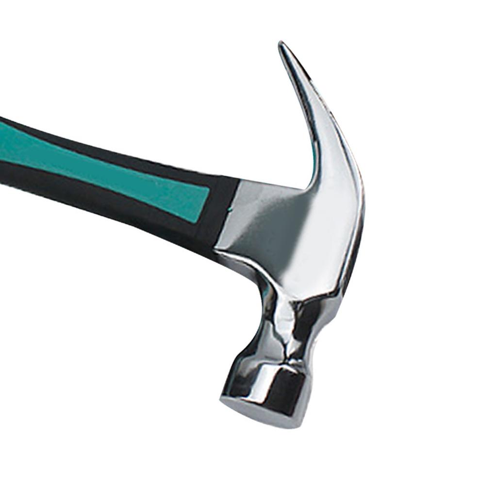 Claw Hammer Multifunctional Integrated Carbon Steel Framing Hammer with Rubber Handle for Driving
