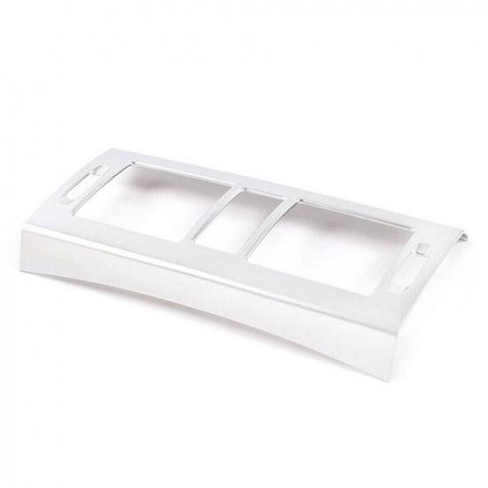 ABS Silver Middle Console Air Outlet Vent Trim For Mercedes-Benz GLK 2009-2015