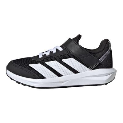 Faito Mesh Fabric EL Versatile Comfortable Durable Low-Top Casual Shoes Kids Sneakers Black White JQ9517