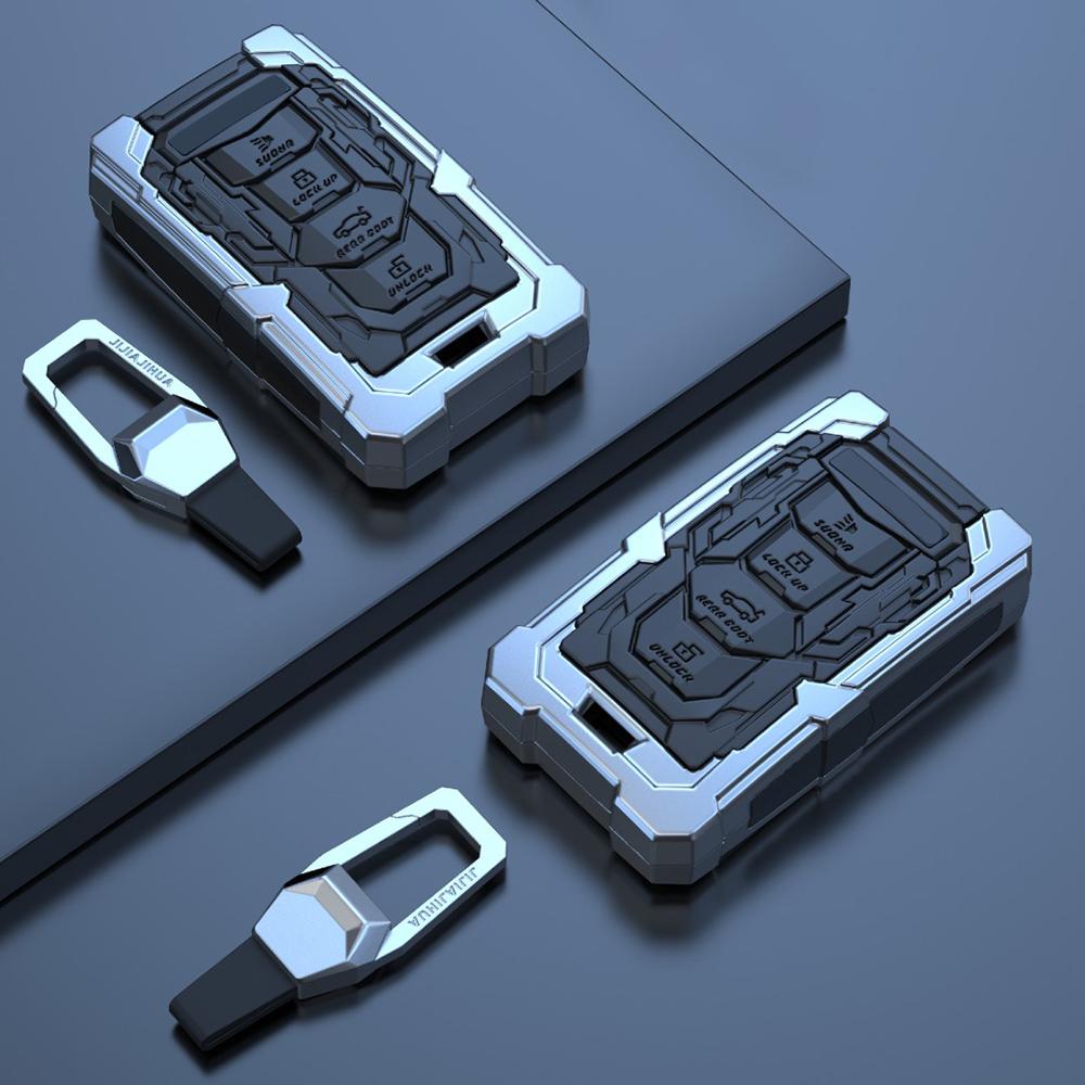 Fit For Great Wall Gwm Wey Tank 300 500 Tank300 Tank500 Accessories Zinc Alloy Key Protective Case 4 Buttons Remote Key Shell