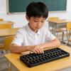1 Stück Setzt Abakus Schüler Kopfrechnen Abakus Altmodisch 7-Kugeln 13-Positionen Abakus Mathematische Kinder Lernspielzeug