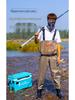 Half-Body Waterproof Fishing Waders with Belt and Boots