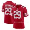 San Francisco 49ers NFL Football Jersey 29 Hufanga Cotton Sports Fan Apparel Men Women