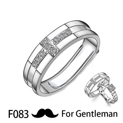 Huitan 1 Pc Trendy Couple Pledge Love Token Ring With Letter His Queen&Her King Engraved Wedding Ring For Women&men Finger Rings