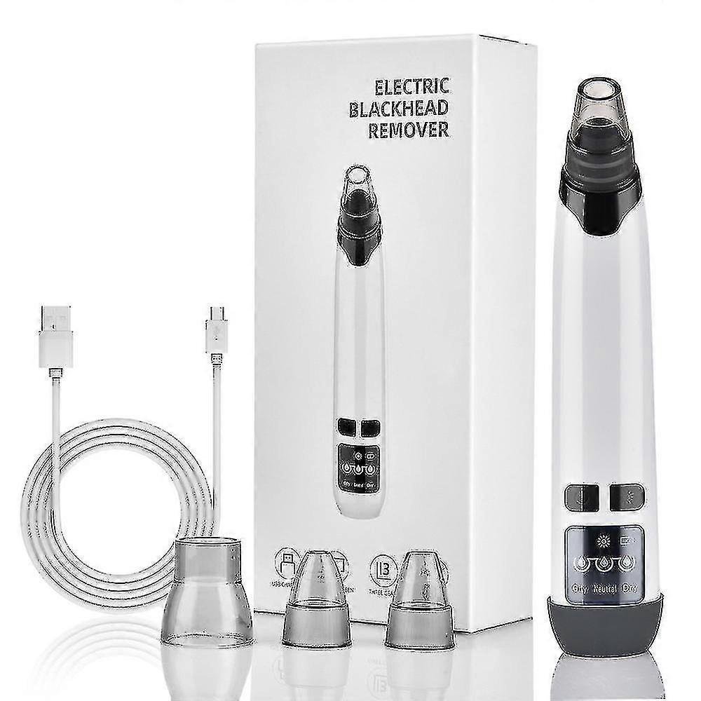 Blackhead Remover Vacuum Pore Cleaner Electric Blackhead Suction, Facial Pore Cleaner Device Acne Comedone Extractor Starlight