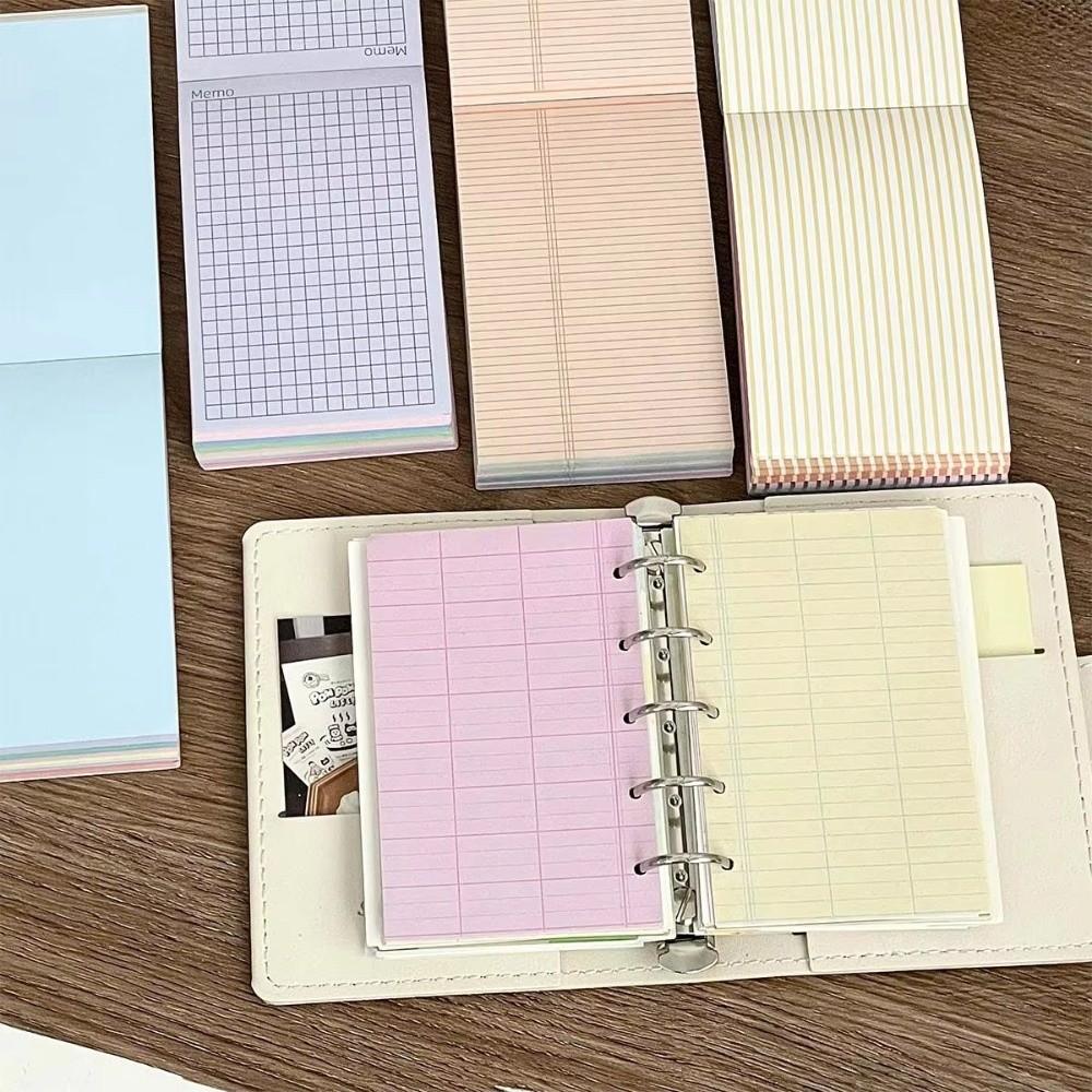 Planner Inserts Inside Paper M5 Tearable Notepad 120 Sheets Colorful Notes Stationery Memo Pad