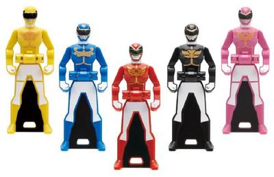 Kaizoku Sentai Gokaiger Ranger Key Series Ranger Key Set 08