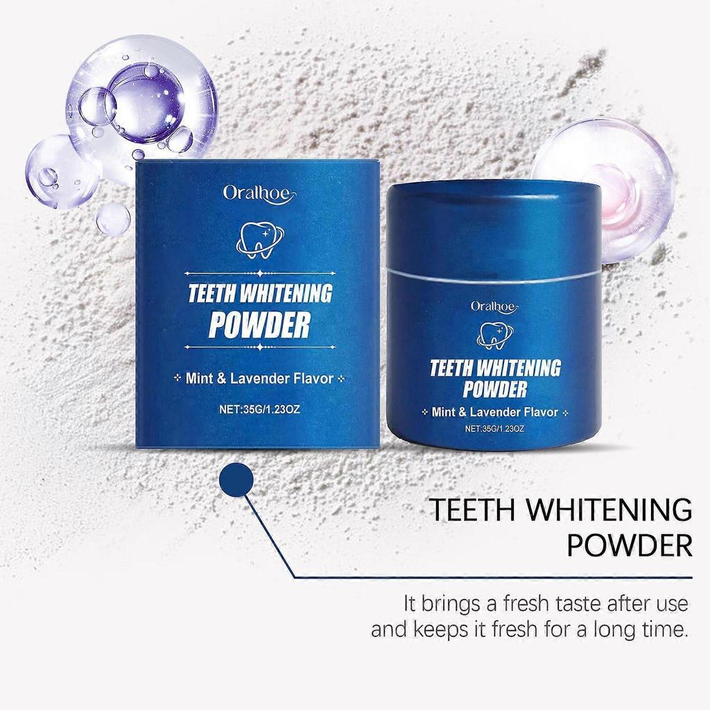 Teeth Cleaning Powder Gentle Care Clean Teeth Daily Care Oral Fresh Breath Beauty Powder