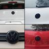 Styling Mouldings For VOLKSWAGEN VW Car Front Grill Badges Rear Trunk Emblem Lid Covers Logo Sticker For VW Volkswagen Golf 6 Go CWW1