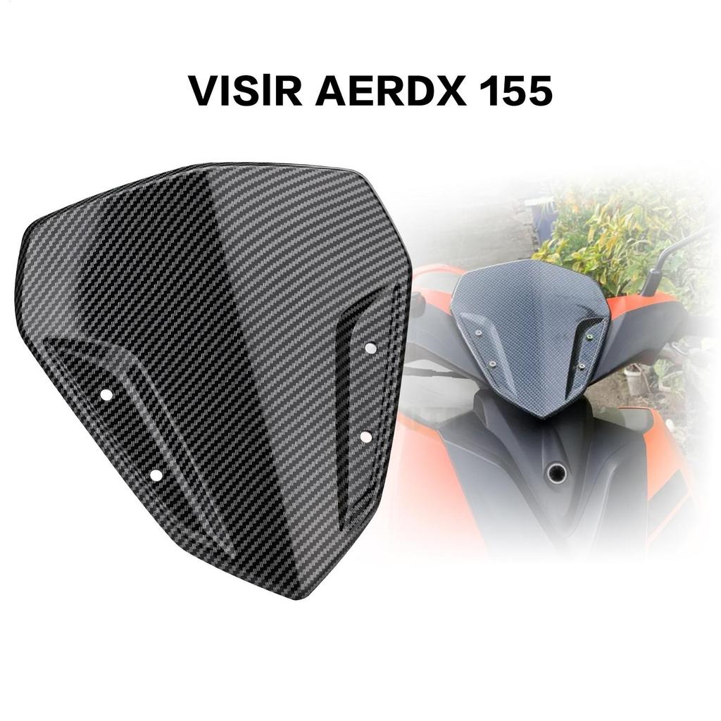 Motorcycle Front Windshield Anti-Fog Motorbike Windscreen No-Drilling Scratch-Resistant Motorcycle Windshield For Travel Race