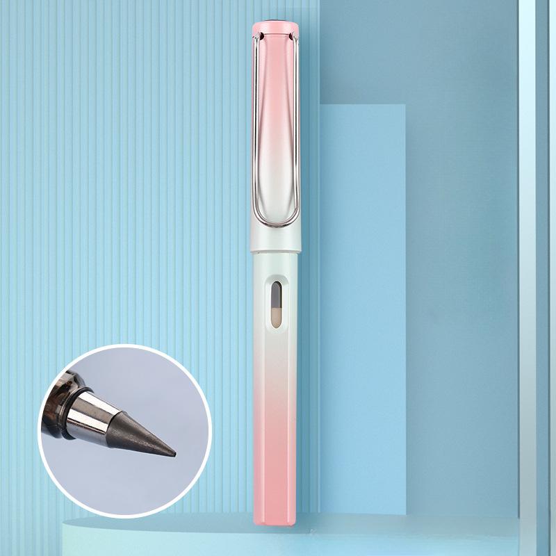 Endless Eternal Pencil with Free Eraser No Need Sharpening for Smooth Writing Drawing School Office Stationery Accessories