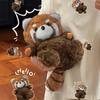 Love The Brown Raccoon Plush Toy Doll To Soothe The Raccoon Doll