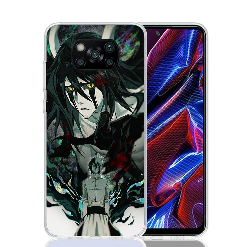 Bleach Ulquiorra Cifer 4 Phone Case For Xiaomi Poco X7 X6 X5 Pro F7 Ultra Redmi 15C 15 13 13C 12 12C 10 10A 10C 9 9A 9C 9T Cover