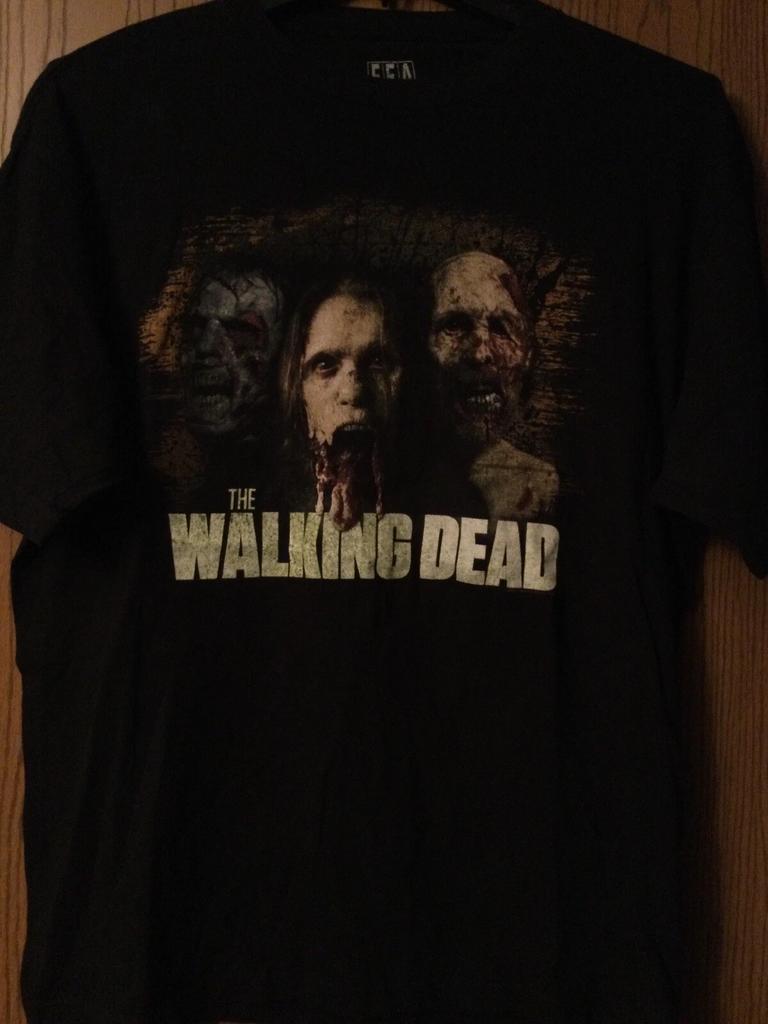 The Walking Dead - Black Shirt - Graphic Images - AMC Film - FEA - XXL