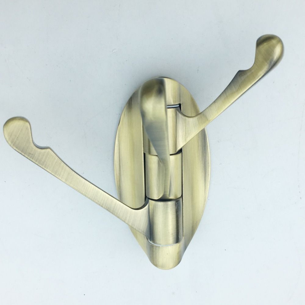 

Zinc Zinc Zinc Alloy Wall Mounted Door Hanger Punch Clothes Coat Hooks Swivel Towel Hook Hat style 4