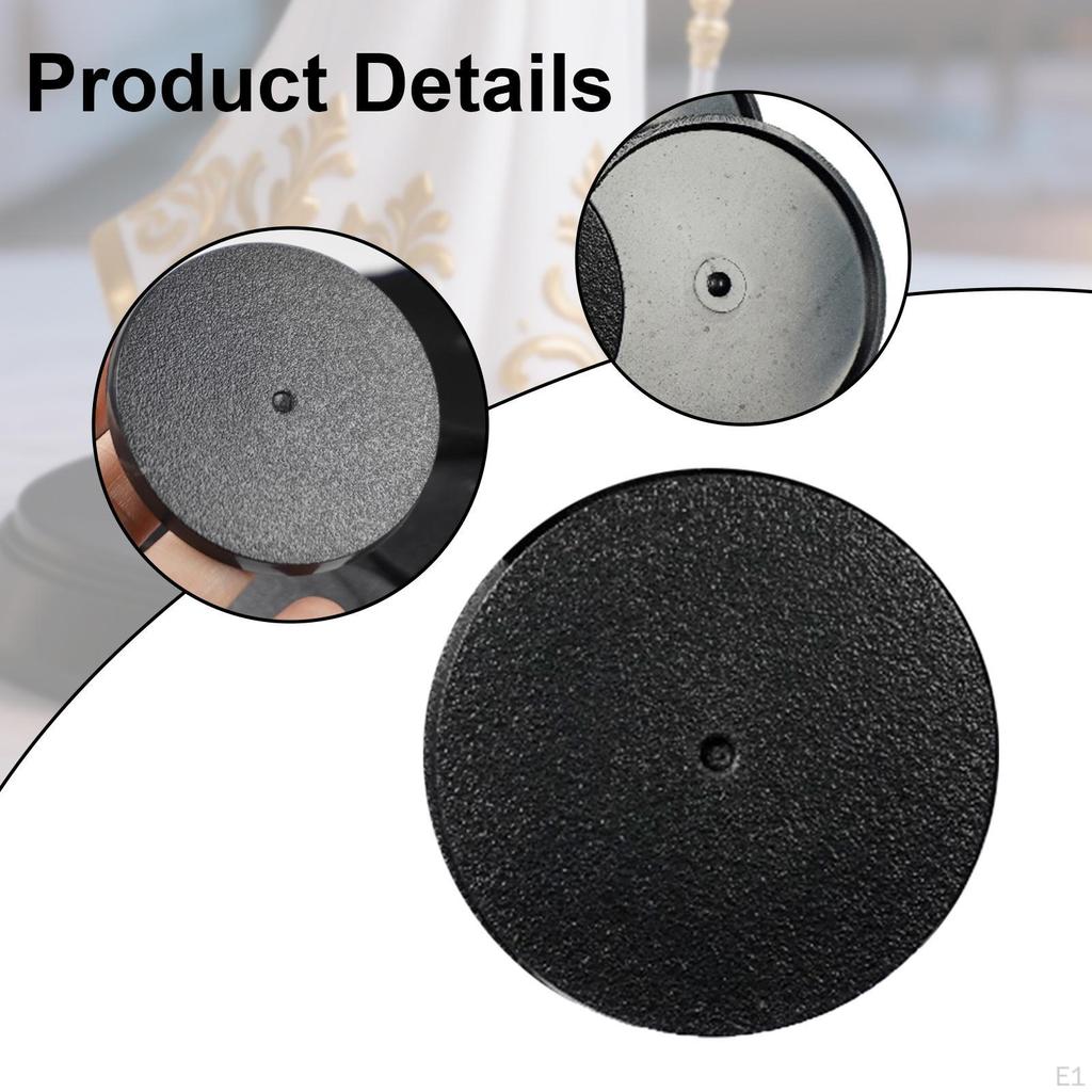 Model Bases 5cm/1.97inch Circular for Tabletop Games Desktop Stable Action Figure Stand Figurine