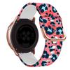 20mm Silicone Strap For Samsung Galaxy Watch 4 5 6 40mm 44mm/5 Pro 45mm/Watch4 Classic 46mm 42mm/Active 2 Bracelet Printing Band