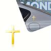 Metal Christ Cross Badge Sticker Three-dimensional Metal Sticker Cross Car Sticker Motorcycle Car Modified Tail Exquisite Badge Sticker Decoration