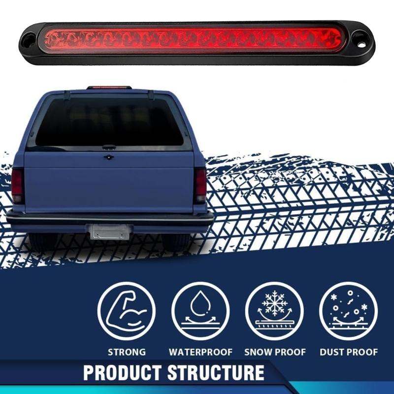 Energy Efficient High Mount Rear Brake Lamp 12V-24V Long Lasting Performances Ensuring Safety in All Weather Conditions