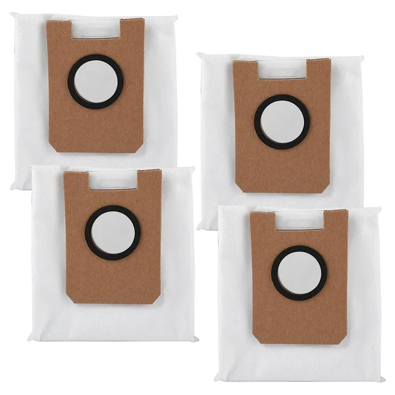 Effective Filtration with These Replacement Dust Bags Compatible with For TAB Fairy 10 Robot Vacuum Set of Four