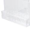 Makeup Brush Storage Box Clear Plastic Compartment Design Multifunctional Cosmetic Brush Holder