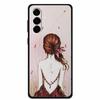For Samsung Galaxy A37 A57 A17 5G Case Shockproof 3D Relief Emboss Luxury Soft Silicone Cases Cover for Samsung A57 A17 A37 5G