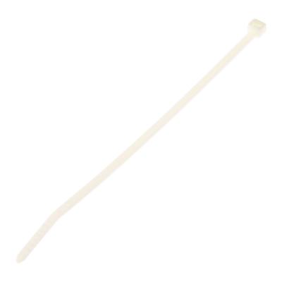 Panduit Nylon Cable Ties, White, 2.5mm Width, 99mm Length, 100 Pieces (PLT1M-C10)