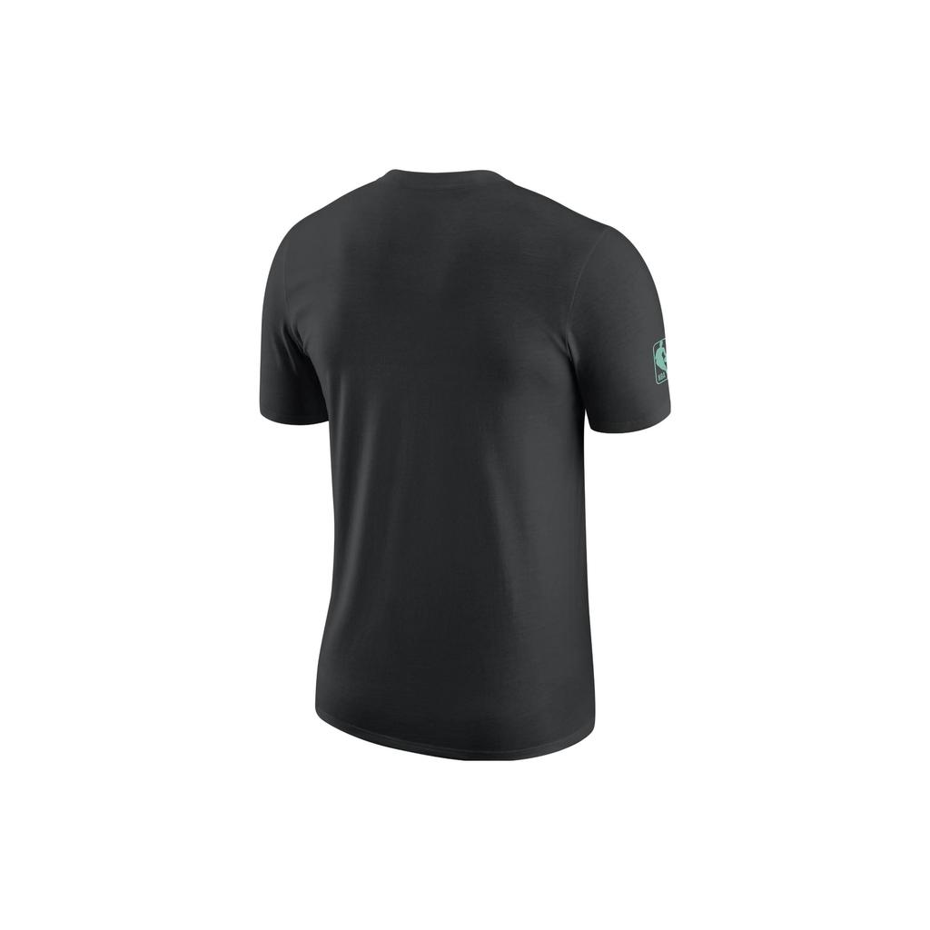 Nike Charlotte Hornets City Edition Graphic Print Crew Neck T-Shirt Men Tops Black FN1148-010